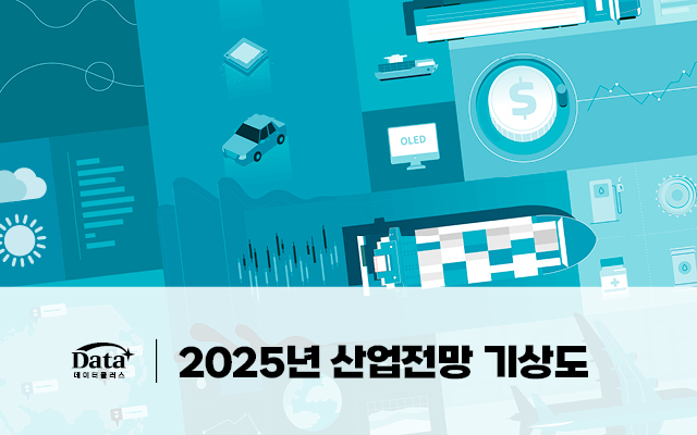 [Data+] 2025년 산업전망 기상도 이미지