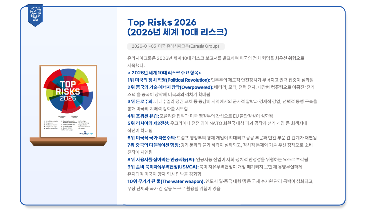 '2026 전망' 주요 보고서 소개 이미지