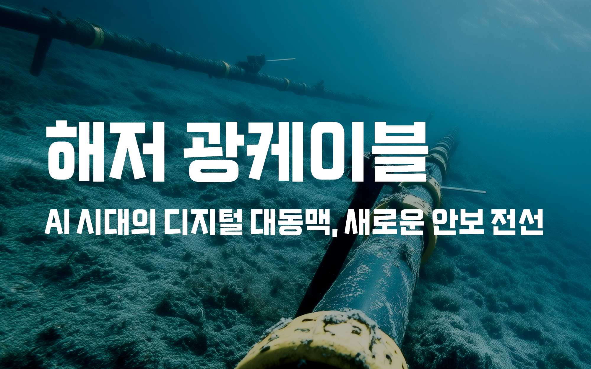 해저케이블 : AI 시대의 디지털 대동맥, 새로운 안보 전선