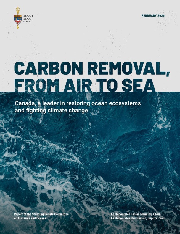 Carbon Removal, From Air to Sea: Canada, a leader in restoring ocean ecosystems and fighting climate change