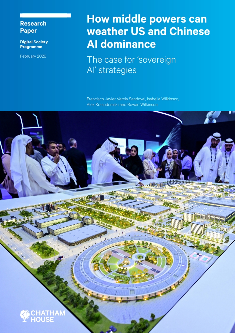 How middle powers can weather US and Chinese AI dominance: The case for ‘sovereign AI’ strategies