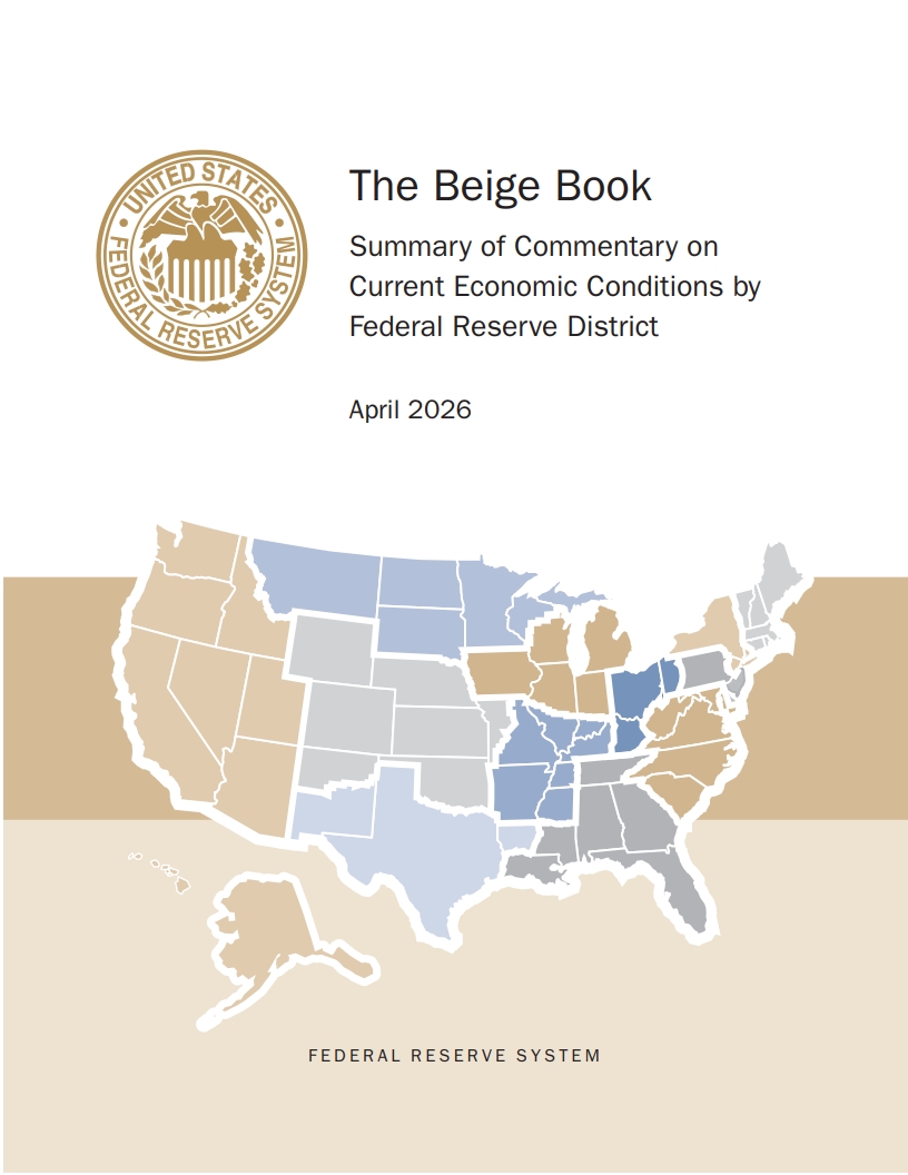 The Beige Book : summary of commentary on current economic conditions by Federal Reserve District. April 2026