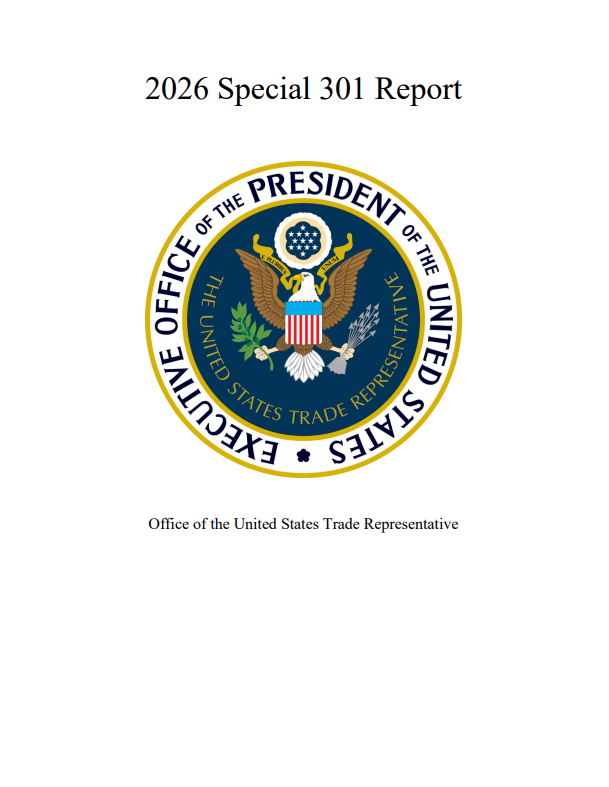 2026 Special 301 Report